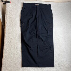 5.11 Tactical Cargo Pants Mens 38x30 Blue Ripstop Paratrooper Work 74482-724